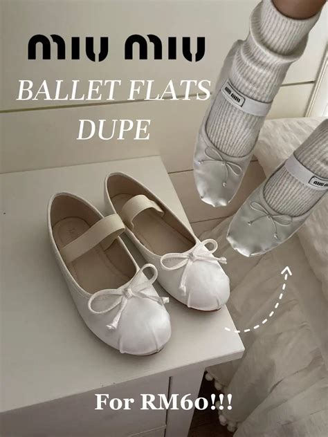 Miu Miu Ballet Flats Dupes: Affordable Alternatives.